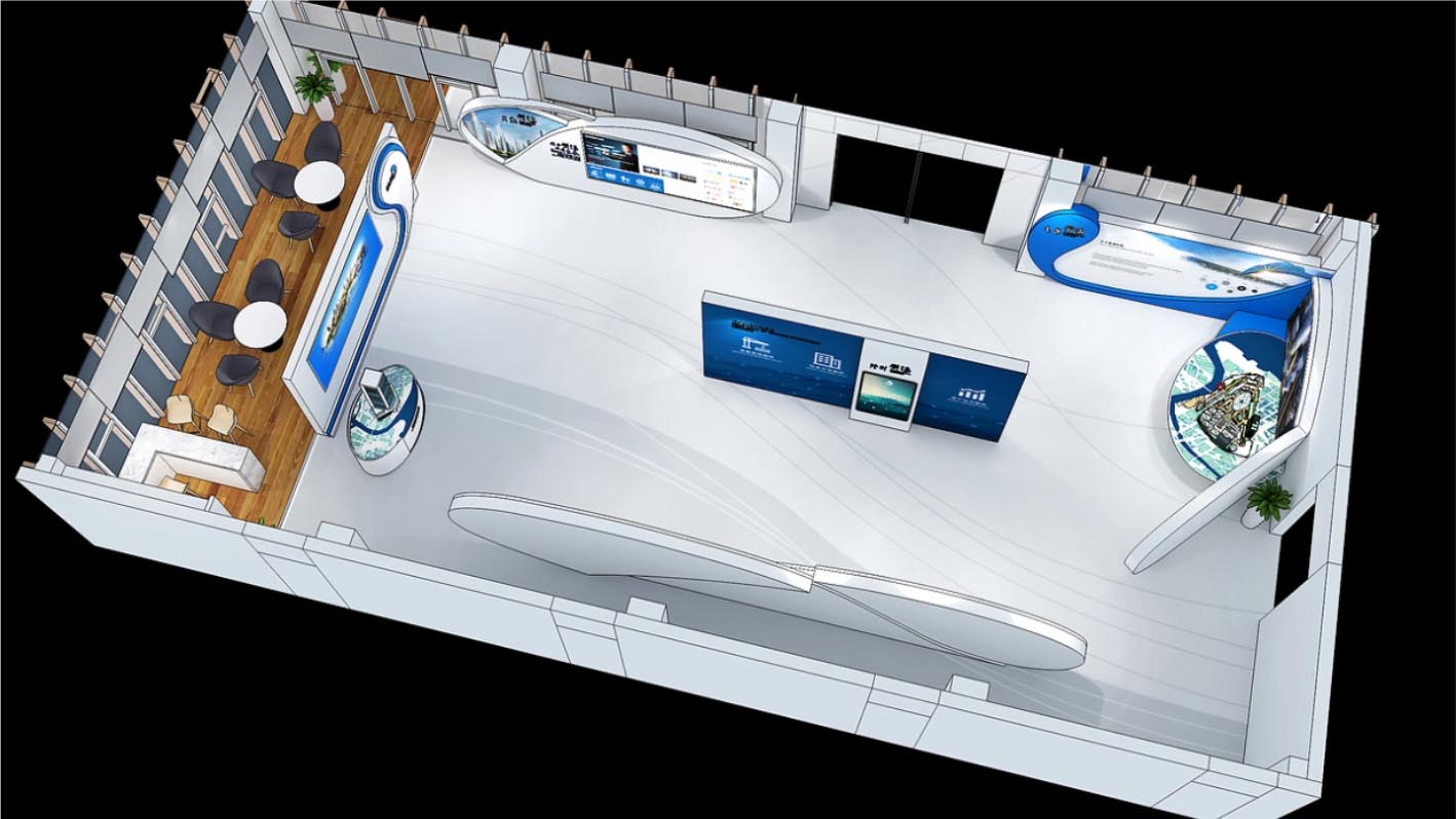 前海投控企業(yè)展廳+企業(yè)展廳策劃設(shè)計(jì)+展廳多媒體策劃